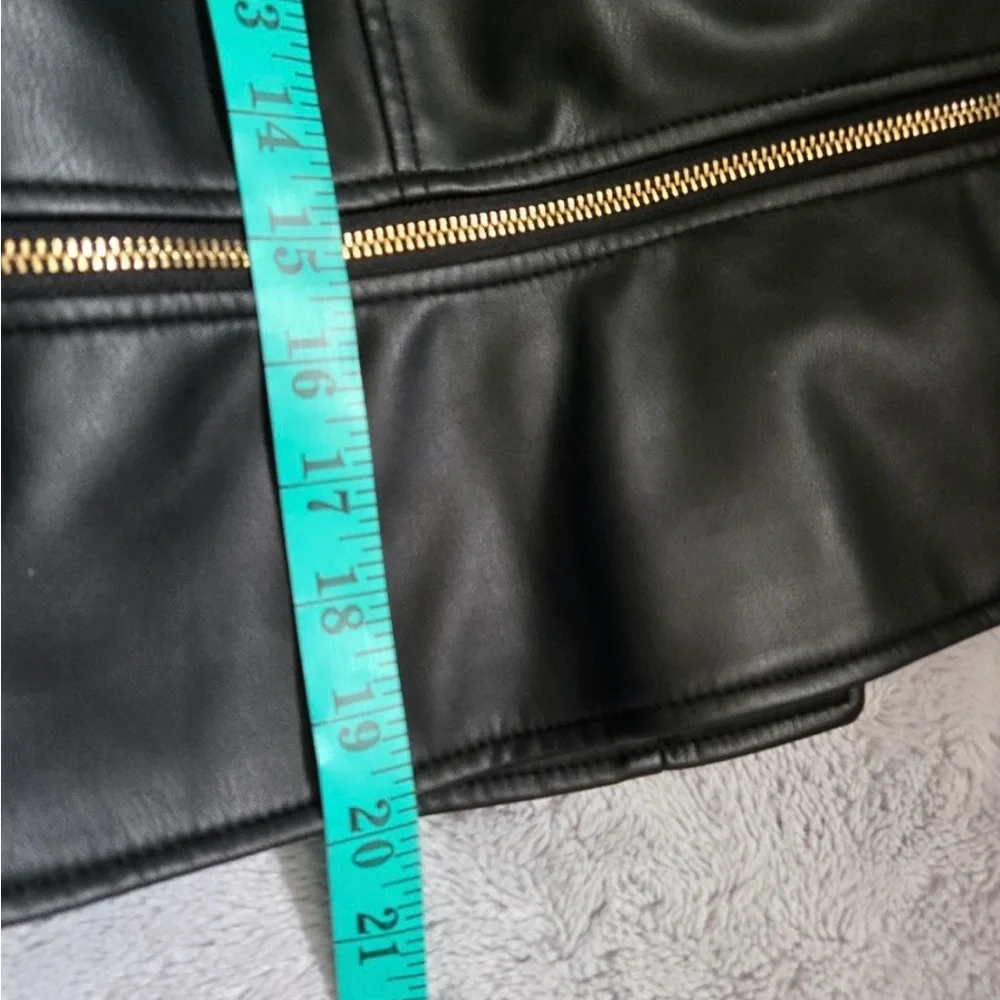 Zara Faux Leather Jacket - Picture 7 of 7